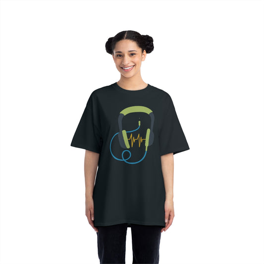 Headphones -Beefy-T®  Short-Sleeve T-Shirt