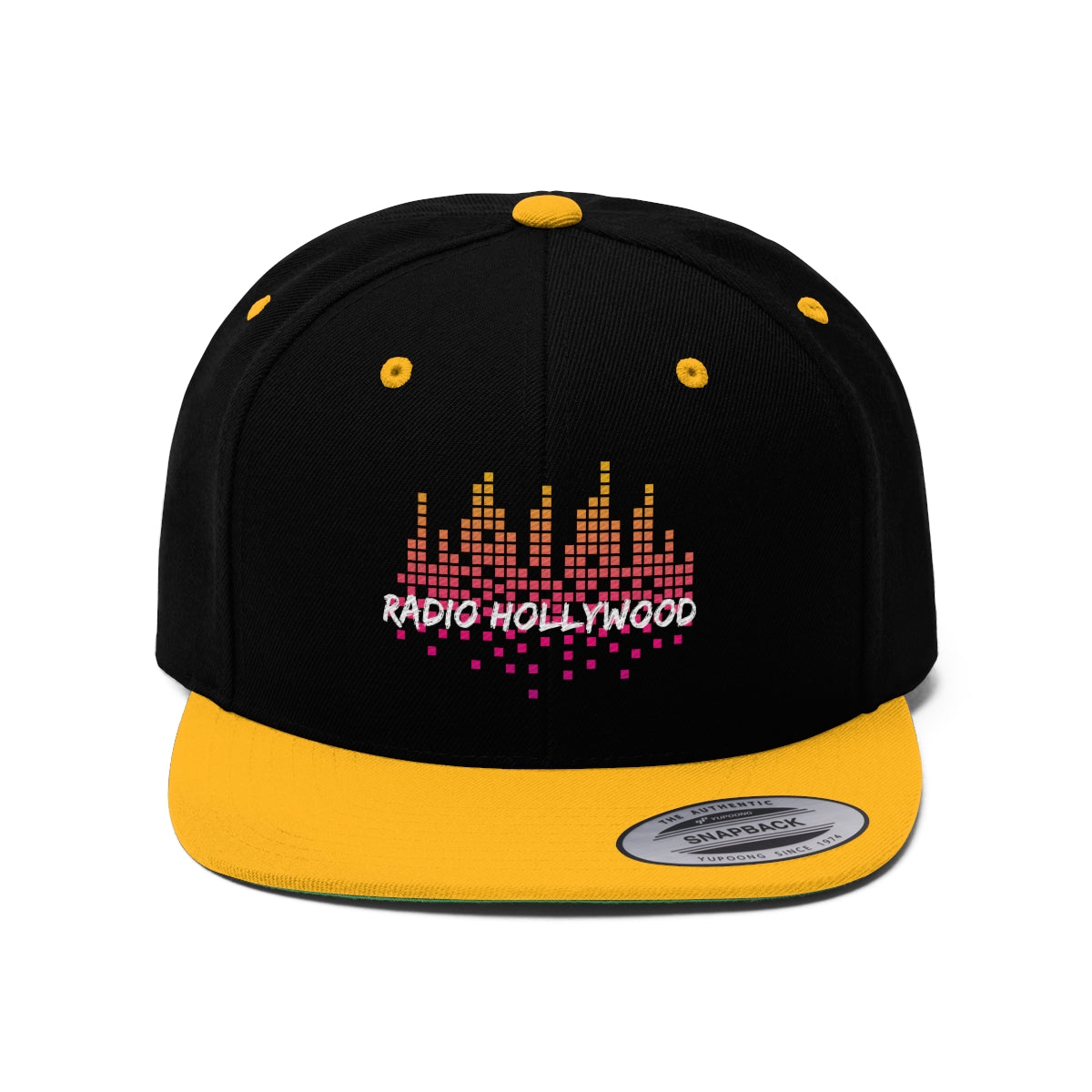 Radio Hollywood - Unisex Flat Bill Hat