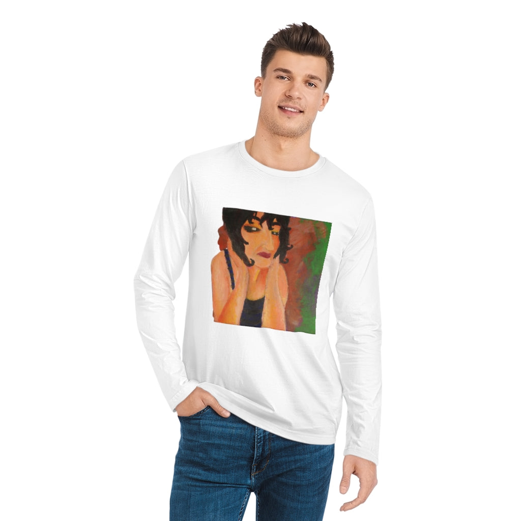 Flapper Girl circa 1920's, by Taylor -  Long Sleeve Shirt