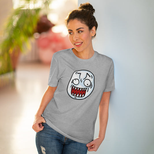 Angry Snowball - Organic Creator T-shirt - Unisex