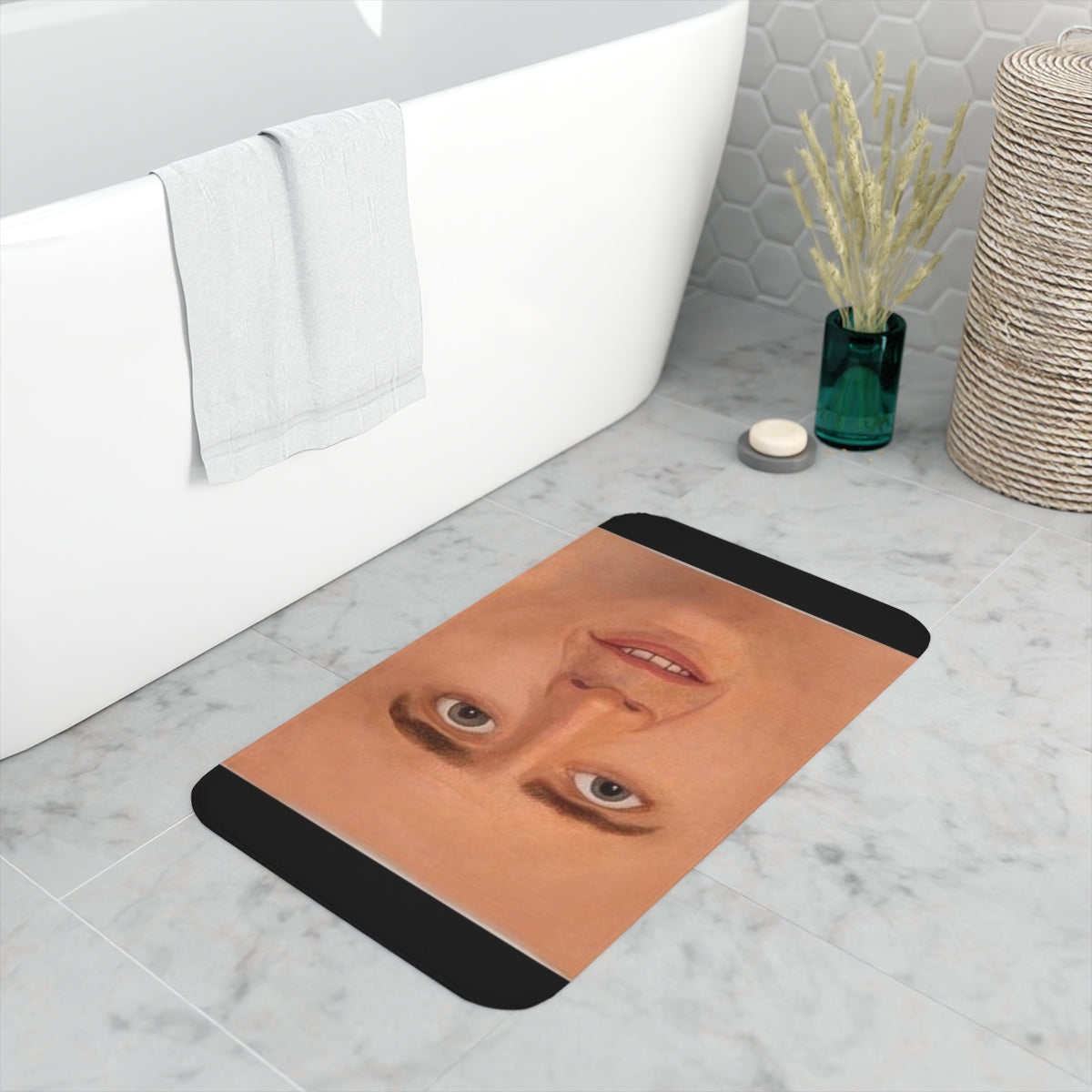 Crazy Man - Memory Foam Bath Mat