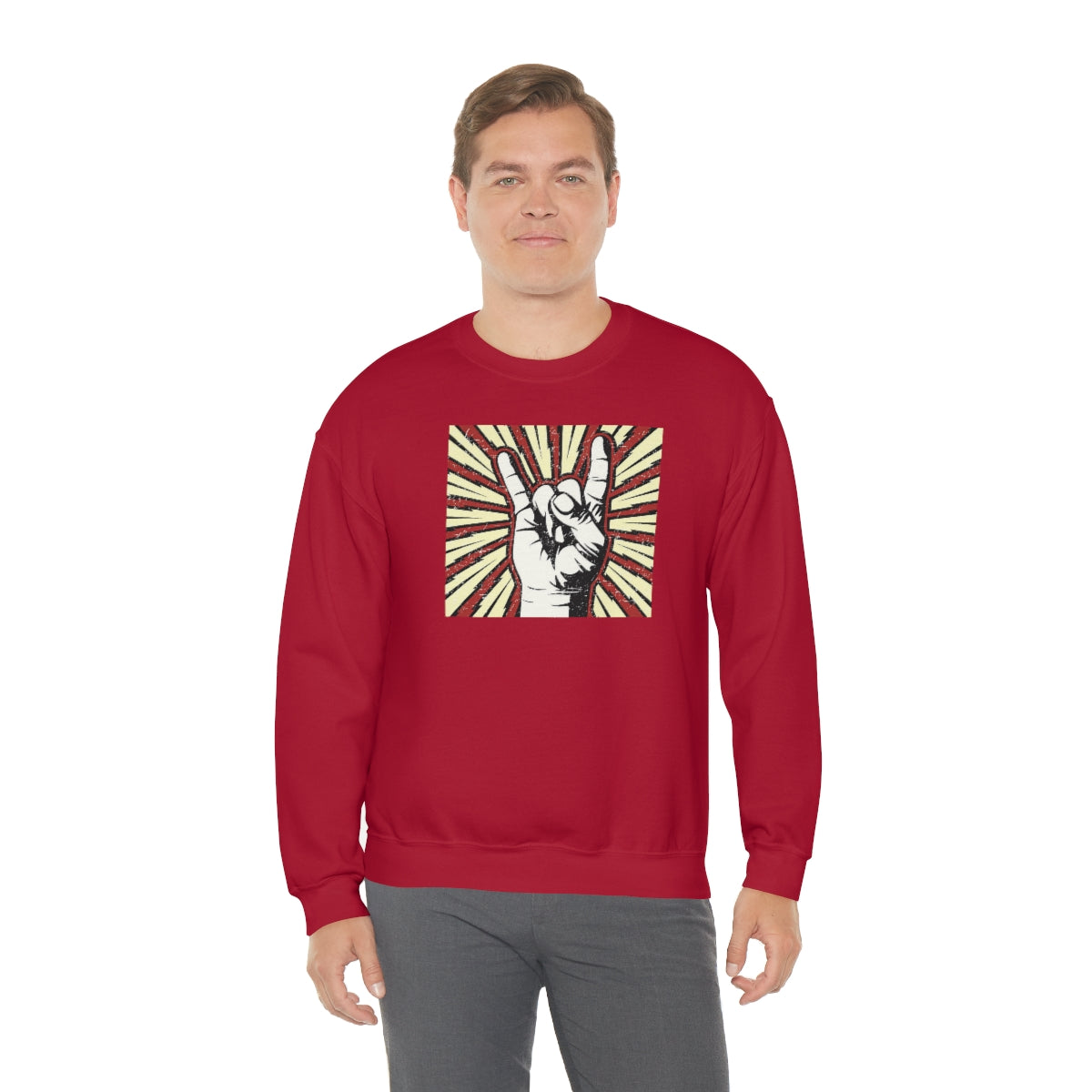 Rock! - Unisex Heavy Blend™ Crewneck Sweatshirt