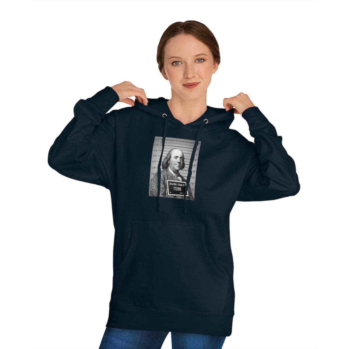 Ben Mugshot - Unisex Hooded Sweatshirt