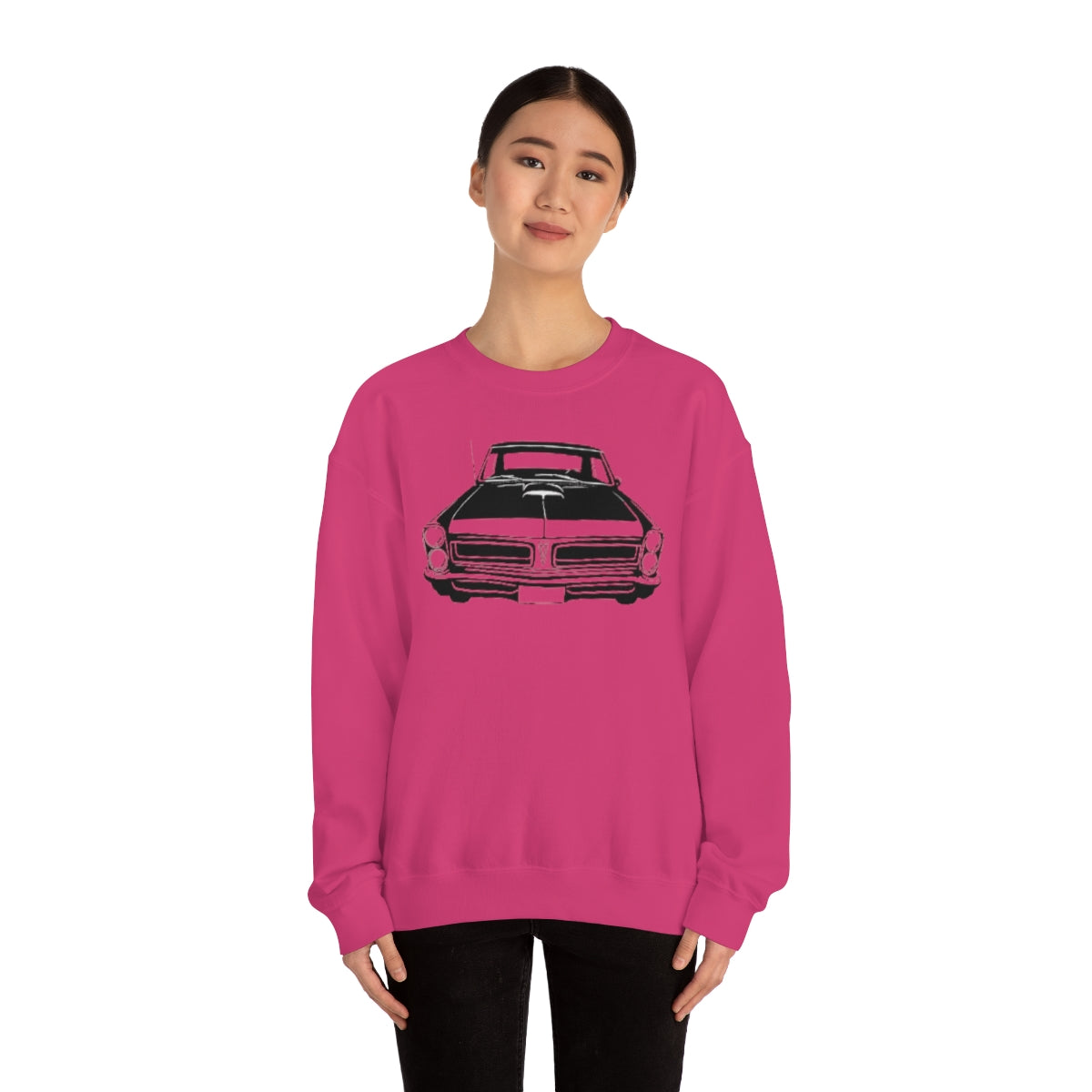 Muscle Car - Unisex Heavy Blend™ Crewneck Sweatshirt