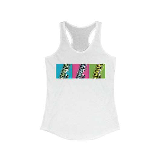 Sax - Women's Ideal Racerback Tank