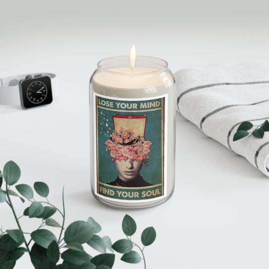 Lose Your Mind, Find Your Soul - Scented Candle, 13.75oz