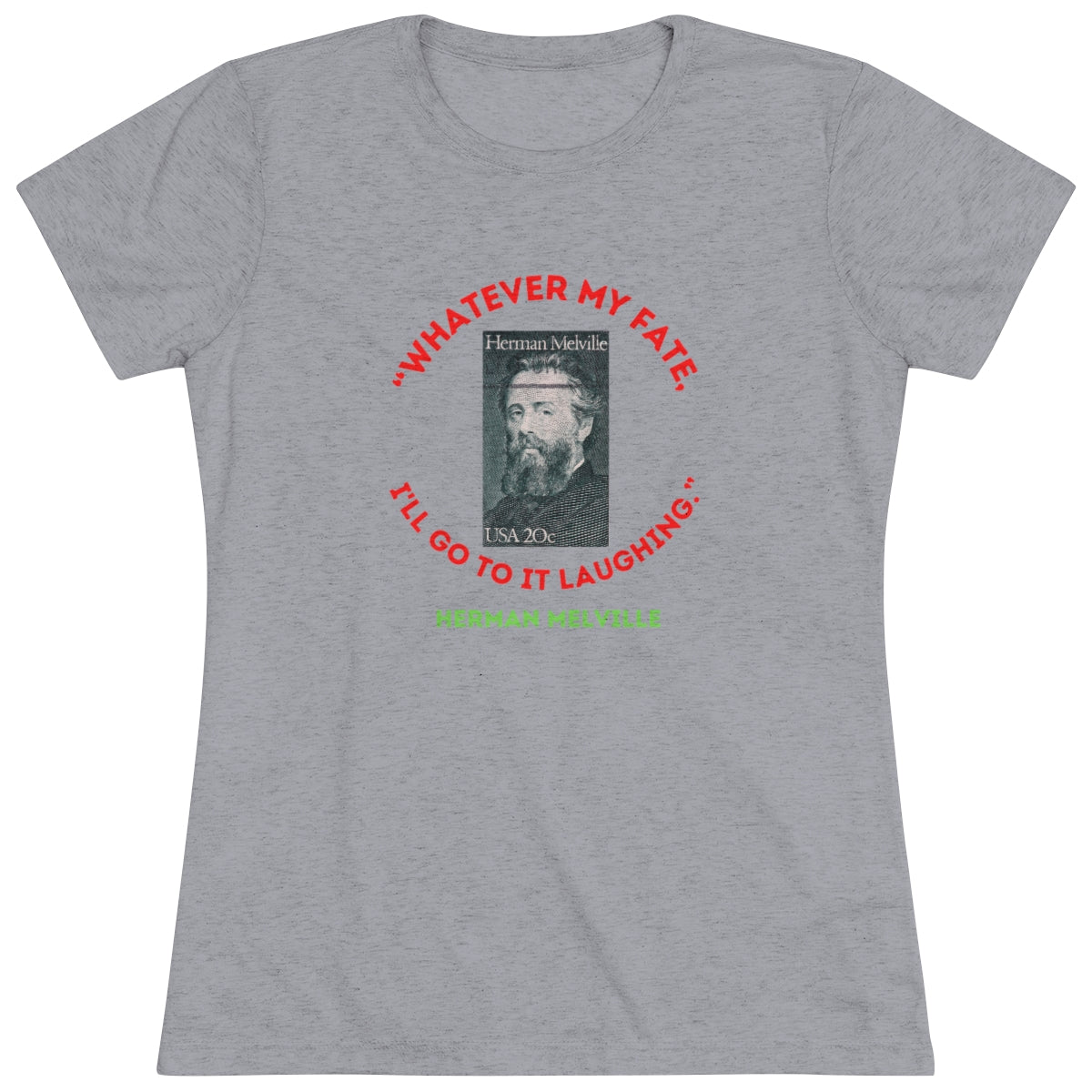 Melville Quote (1851) - Women's Triblend Tee