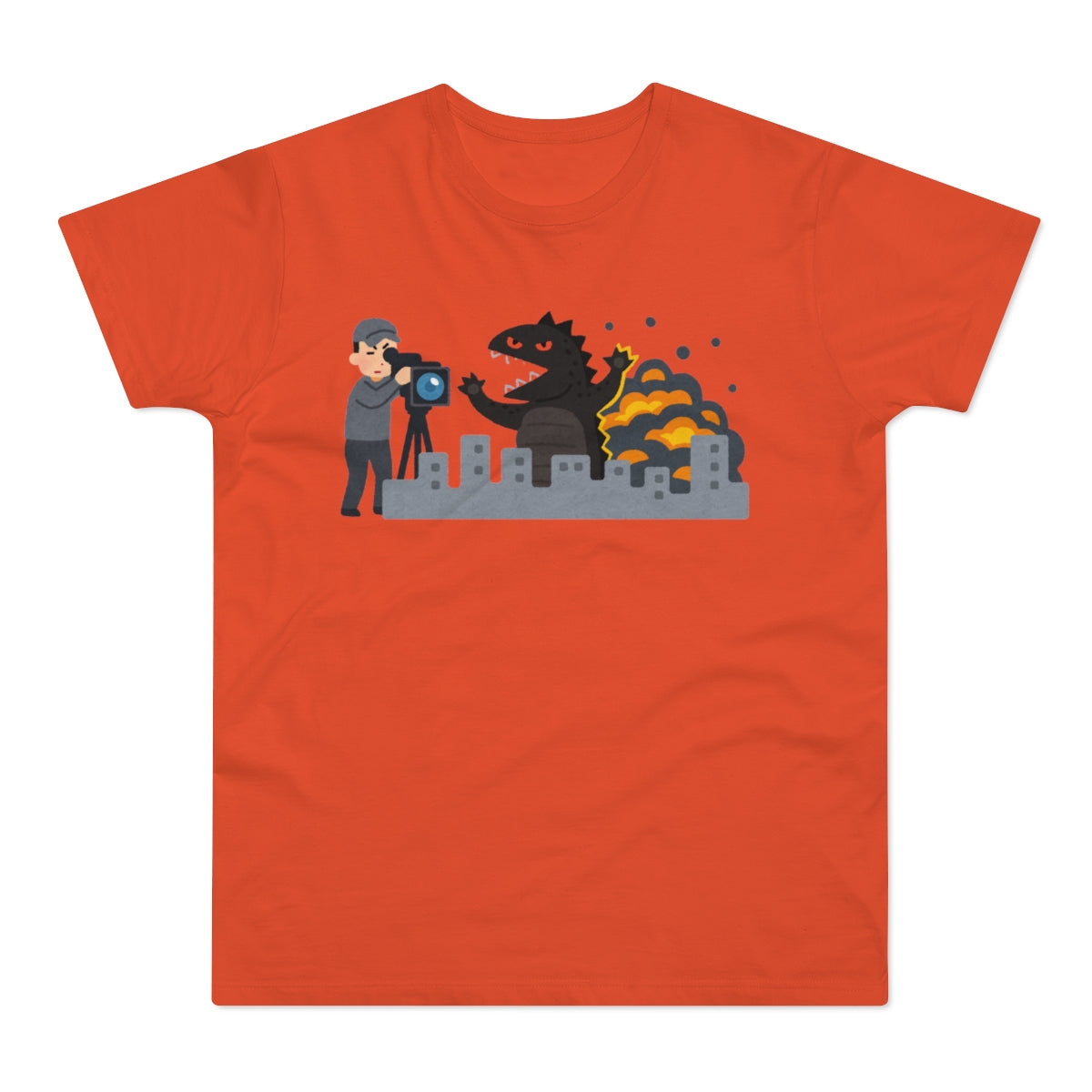 Gawdzilla On Set - Single Jersey Men's T-shirt