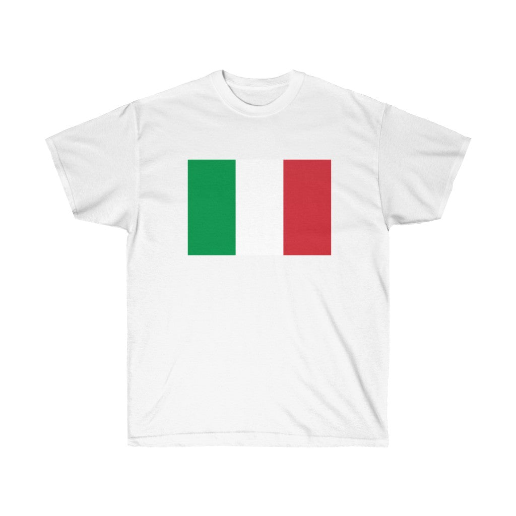 Italian Flag - Unisex Ultra Cotton Tee