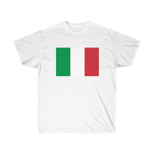 Italian Flag - Unisex Ultra Cotton Tee