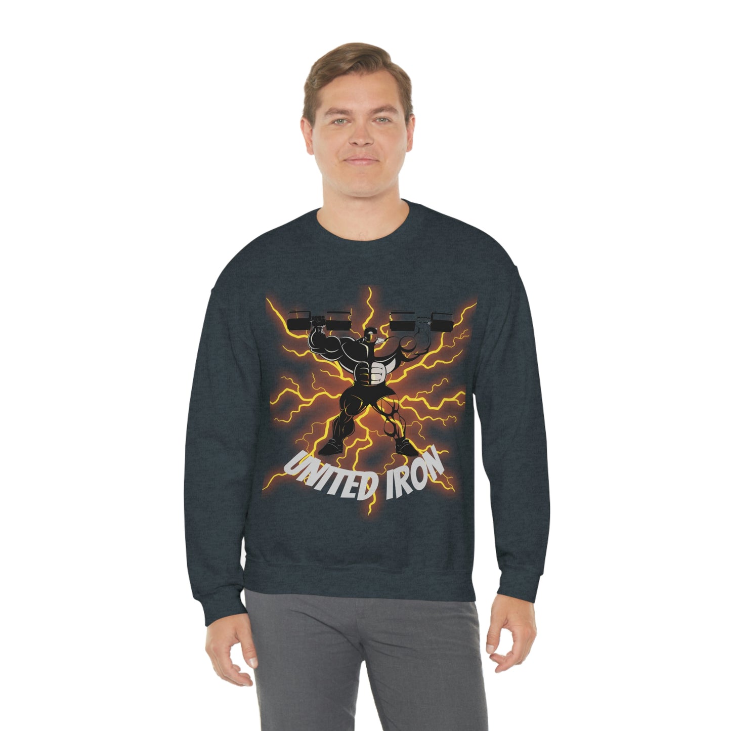 United Iron - Unisex Heavy Blend™ Crewneck Sweatshirt