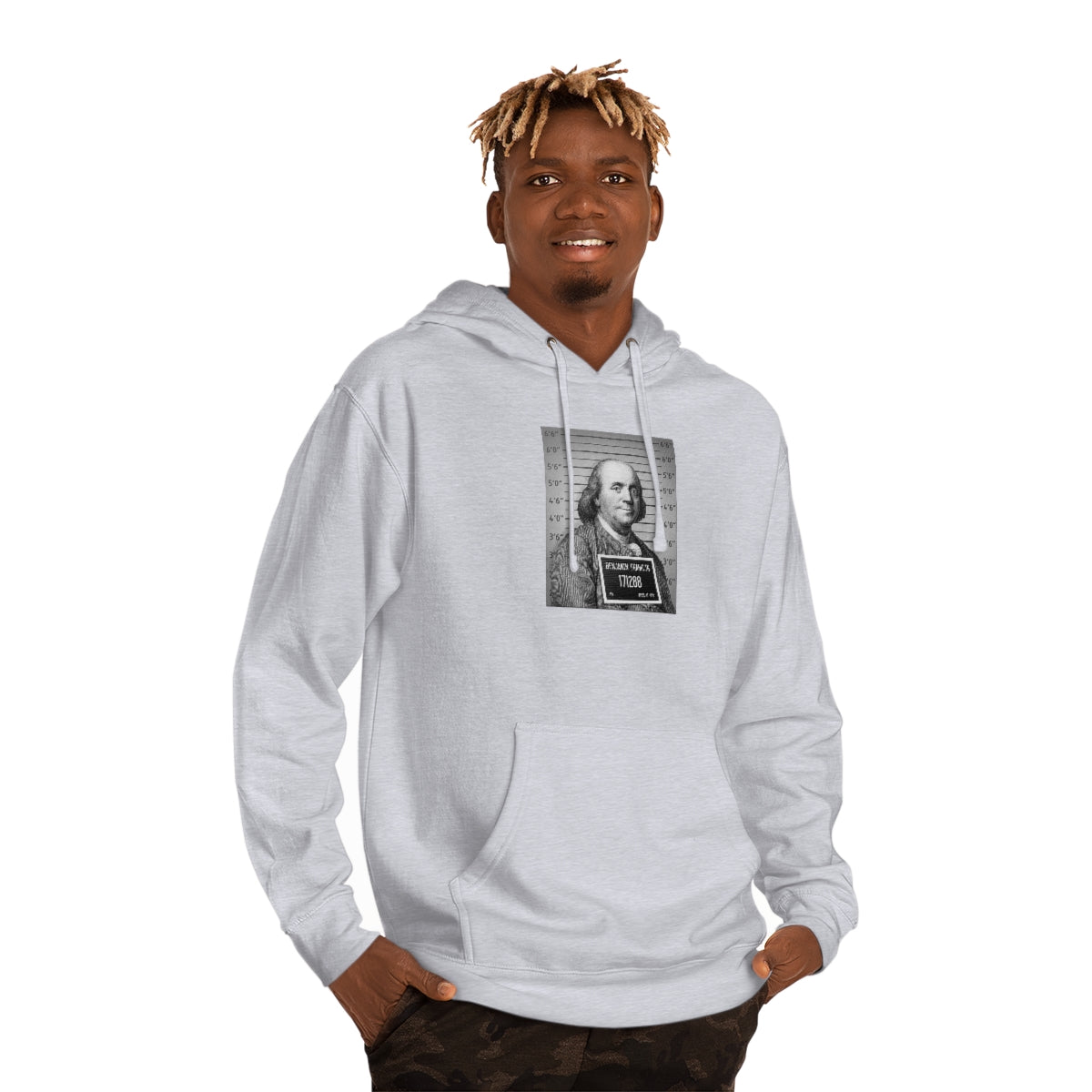 Ben Mugshot - Unisex Hooded Sweatshirt