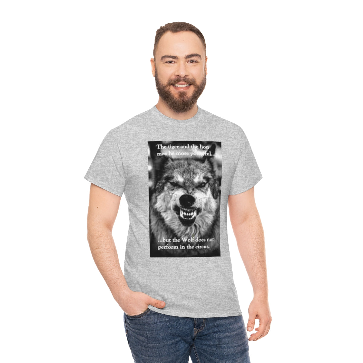 Wolf Logic -Unisex Heavy Cotton Tee