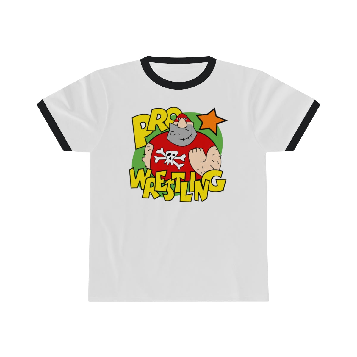 Pro Wrestling - Unisex Ringer Tee