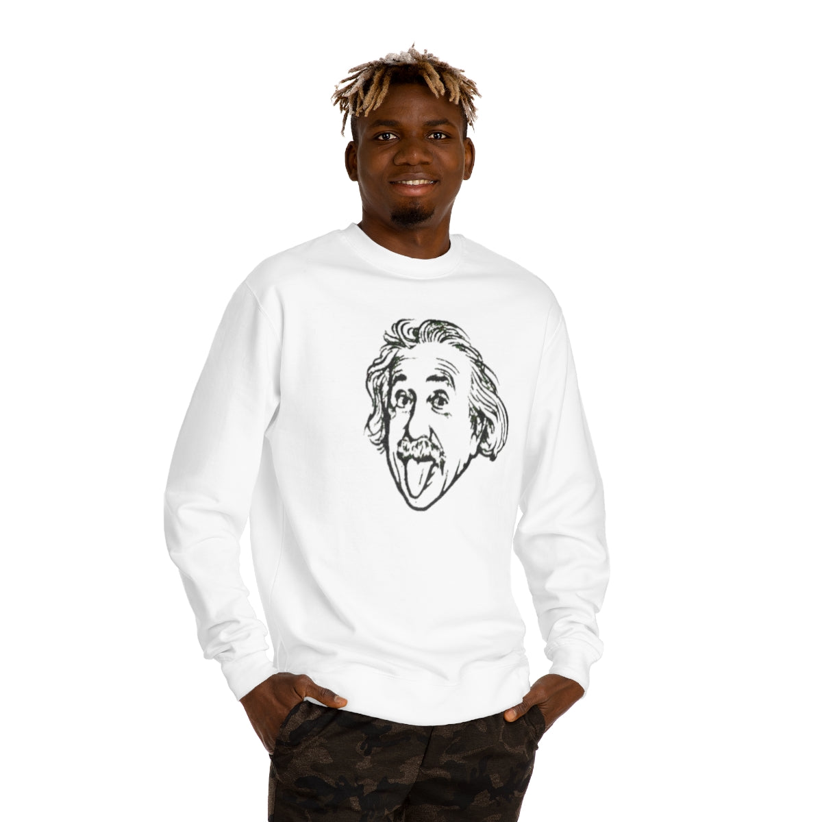 Einstein - Unisex Crew Neck Sweatshirt