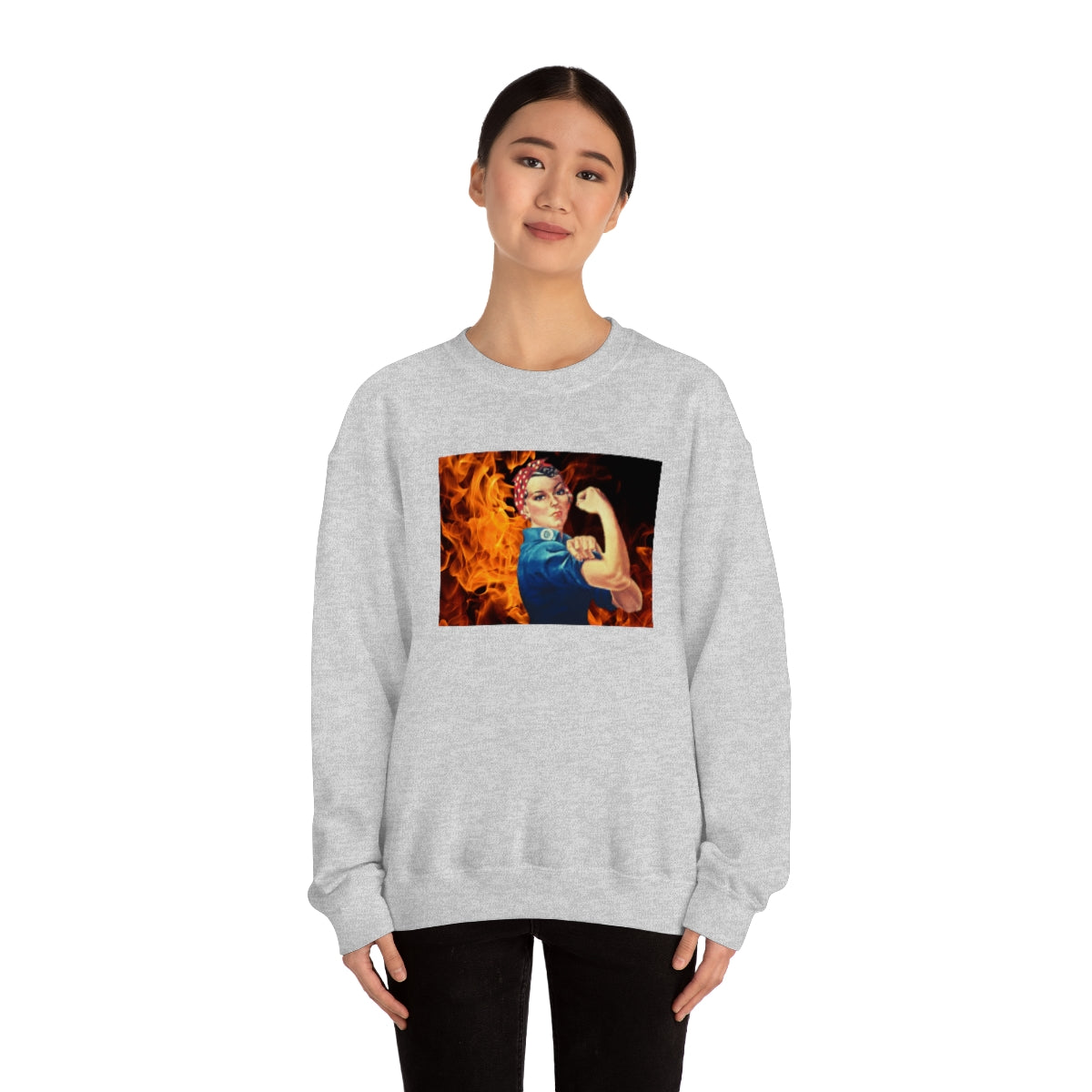 "Rosie" - Unisex Heavy Blend™ Crewneck Sweatshirt