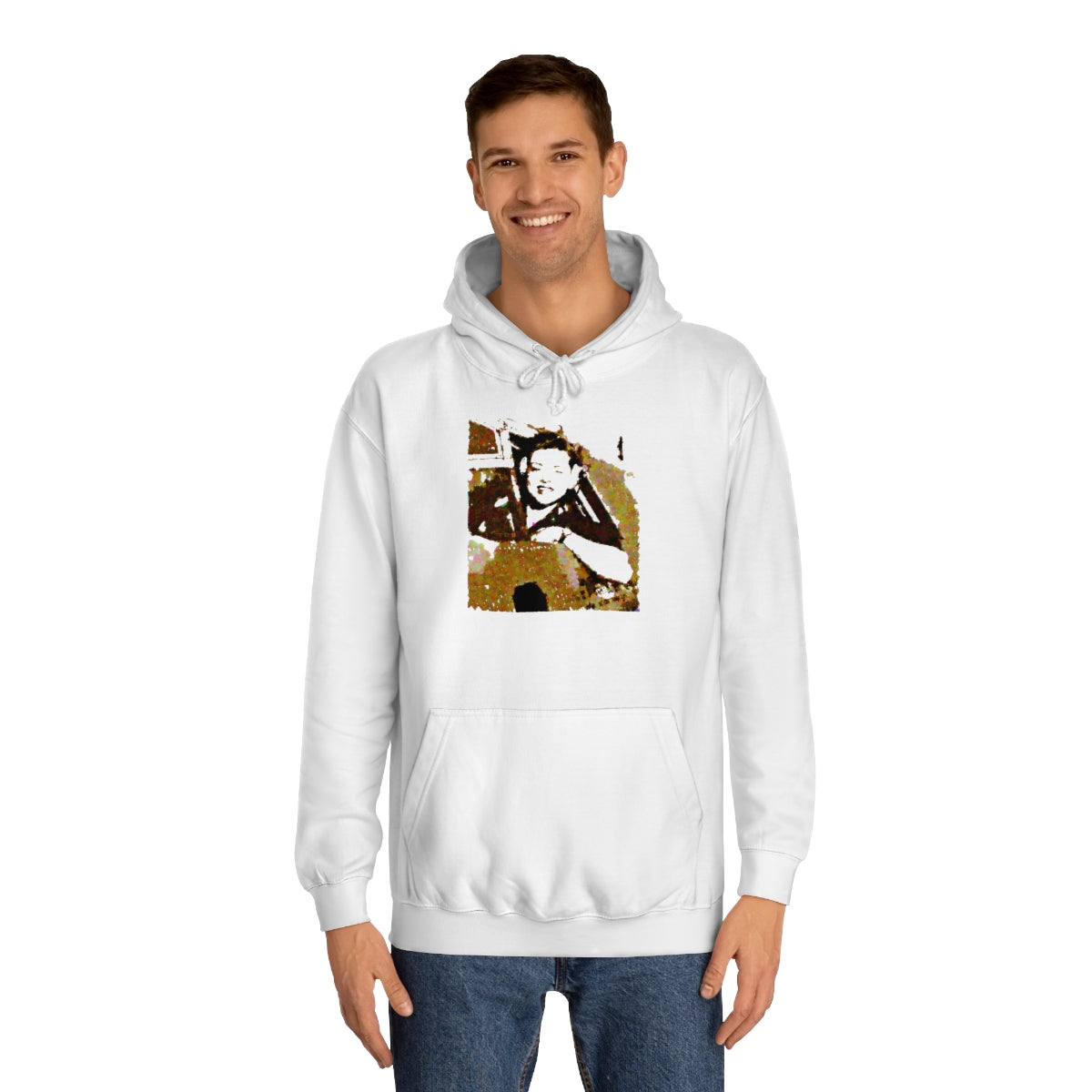 World War II Era - Female Bomber Pilot - Unisex College Hoodie