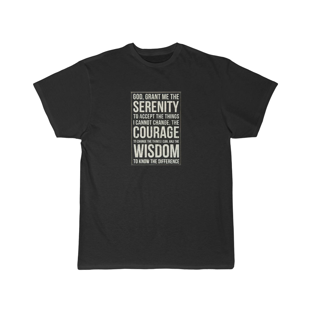 Serenity Prayer - Men's Short Sleeve Tee