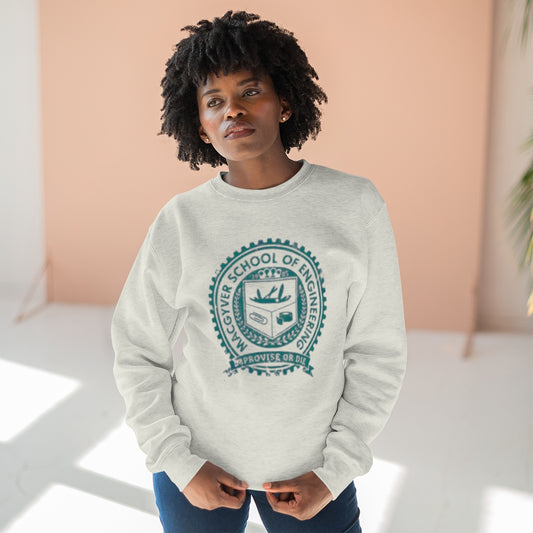 McGyver School of Engineering - Unisex Premium Crewneck Sweatshirt