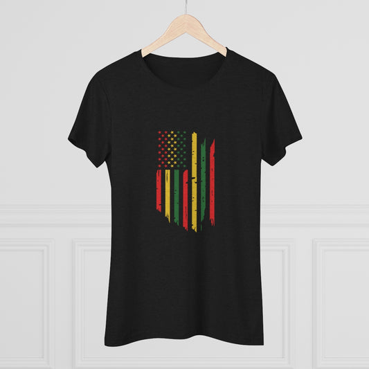 Africa Torn - Women's Triblend Tee