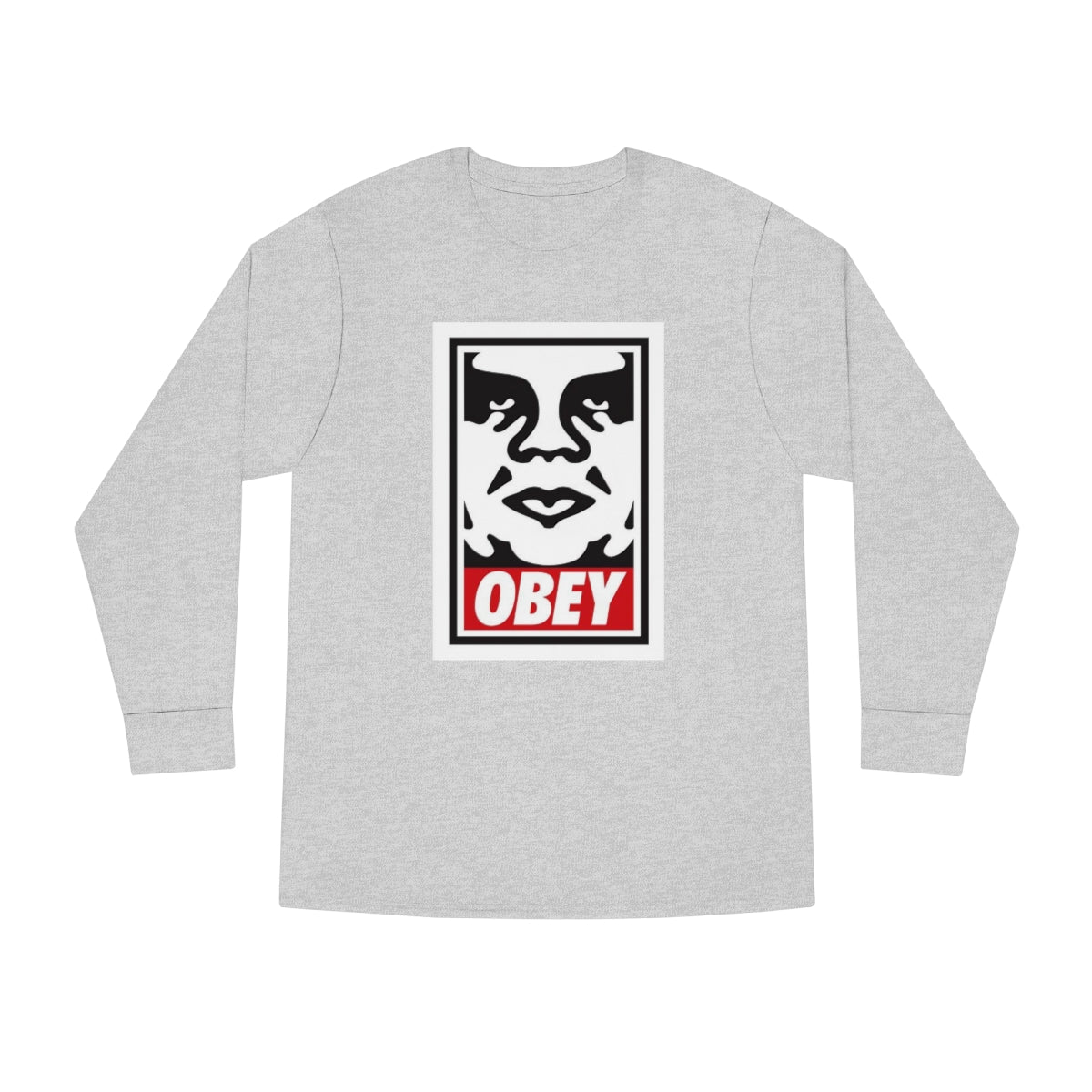 Shepard Eurey's "Obey" - Long Sleeve Crewneck Tee