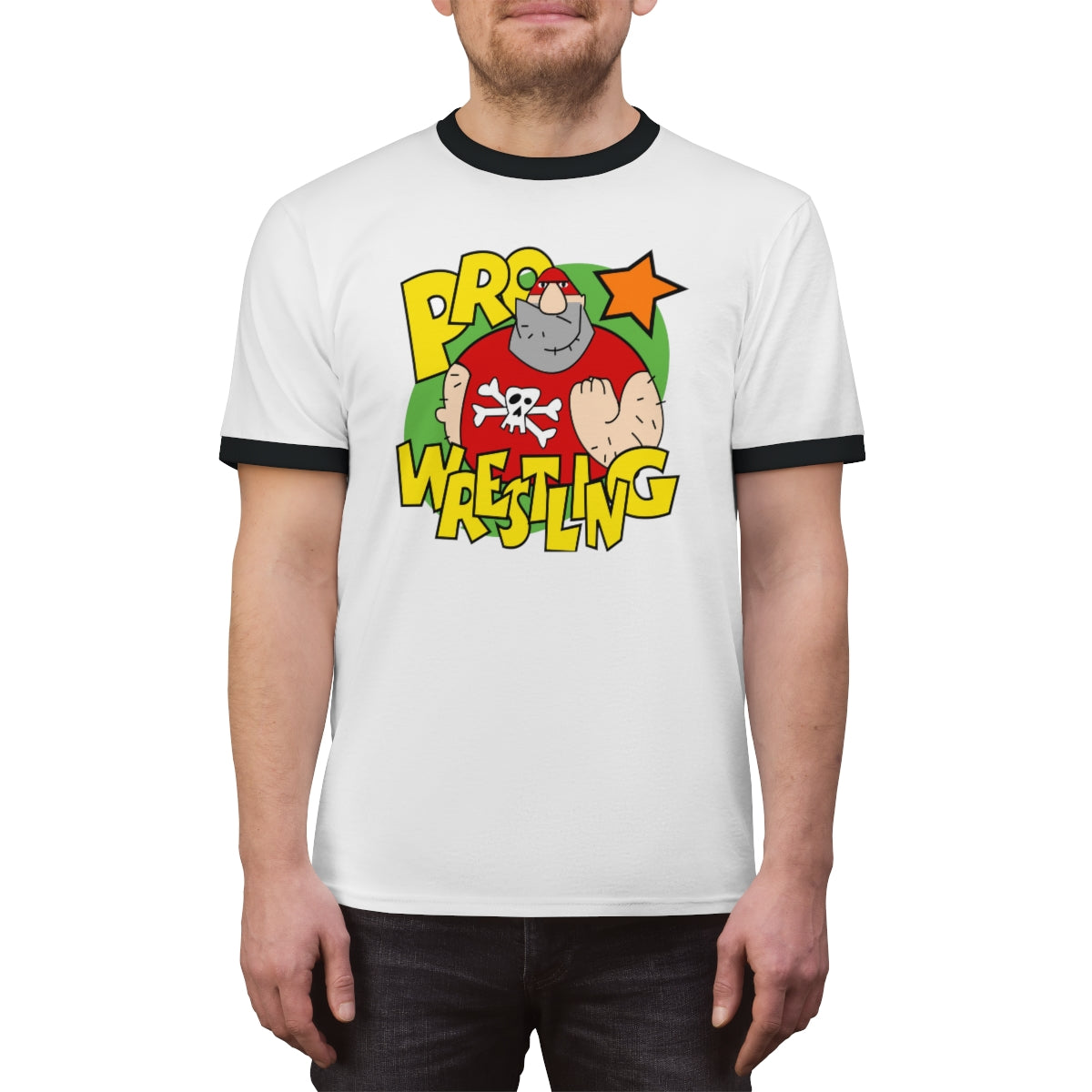 Pro Wrestling - Unisex Ringer Tee