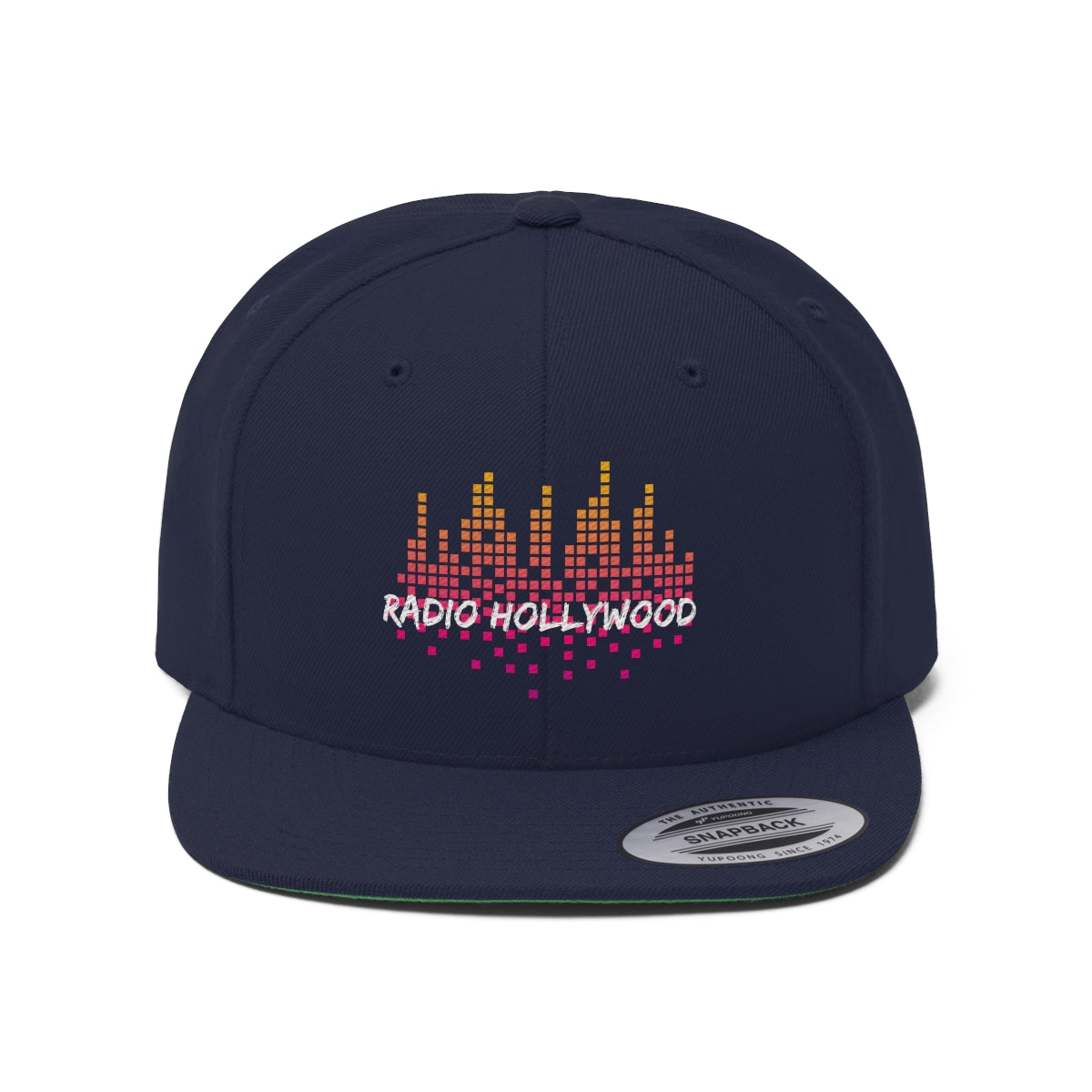 Radio Hollywood - Unisex Flat Bill Hat