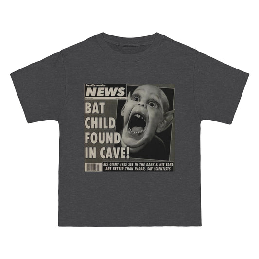 World News - Bat Child Found in Cave -  Short-Sleeve T-Shirt