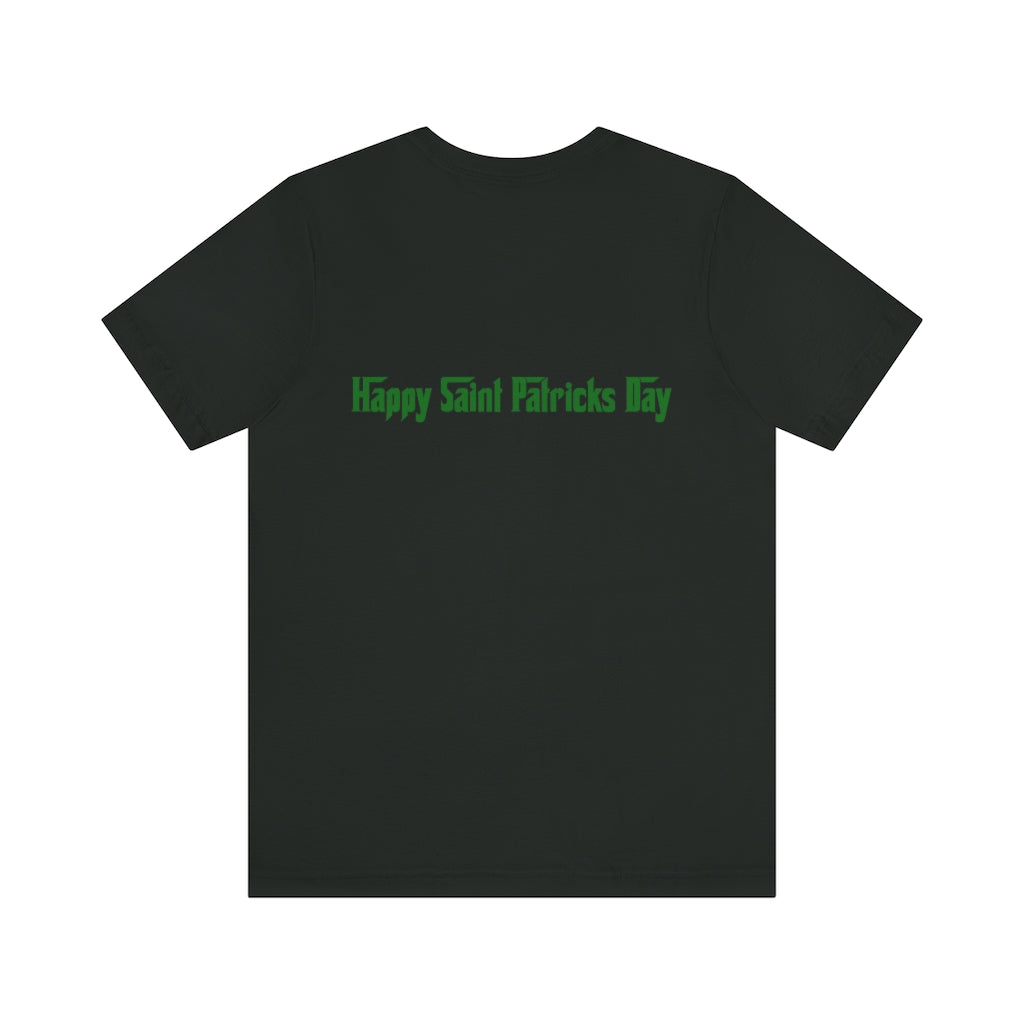 Happy Saint Patrick's Day the Mob-Swag Way! - Unisex Jersey Short Sleeve Tee