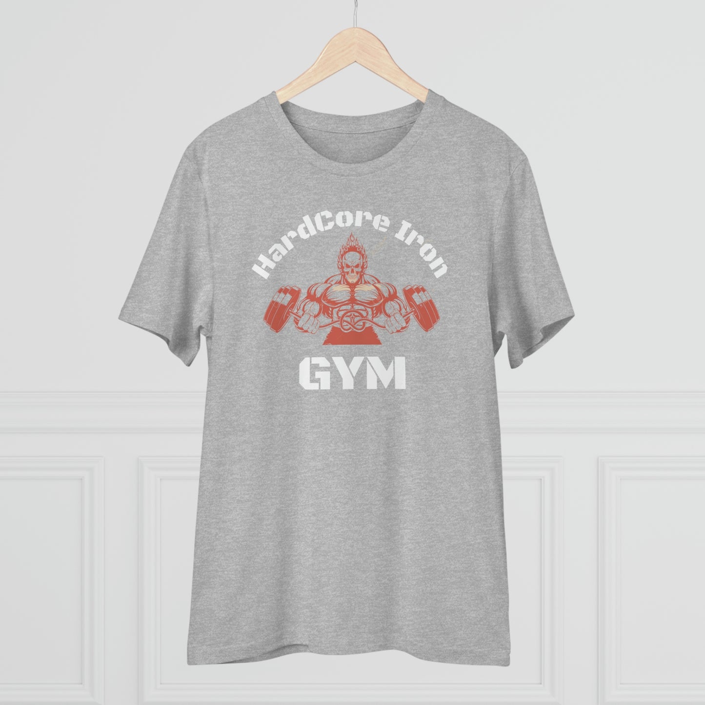 Hardcore Iron Gym -Organic Creator T-shirt - Unisex