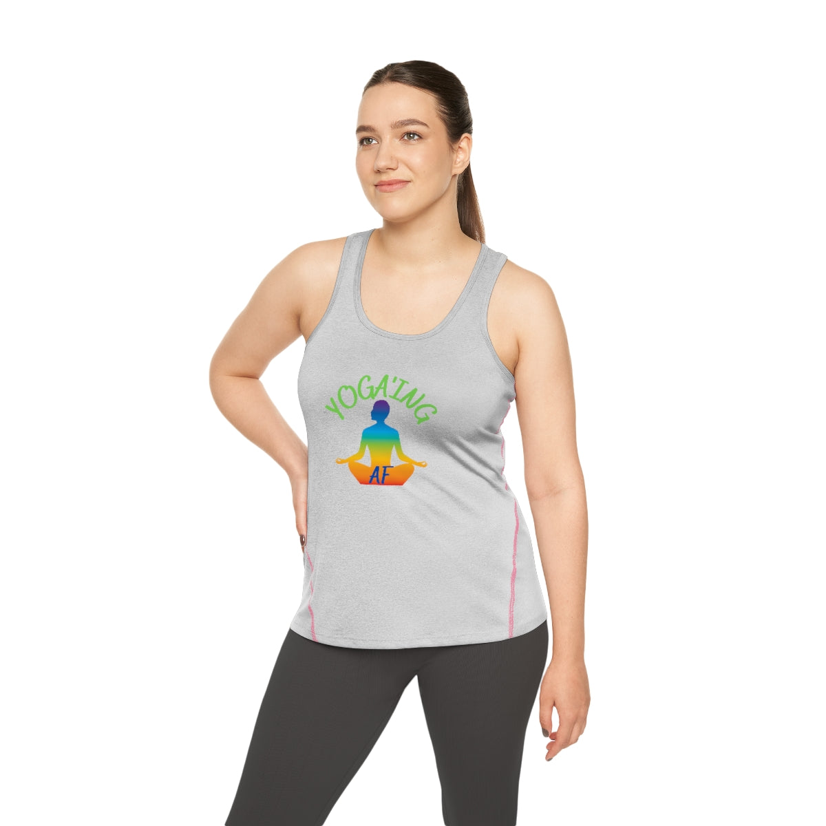 Yoga'Ing AF - Women's Racerback Sports Top