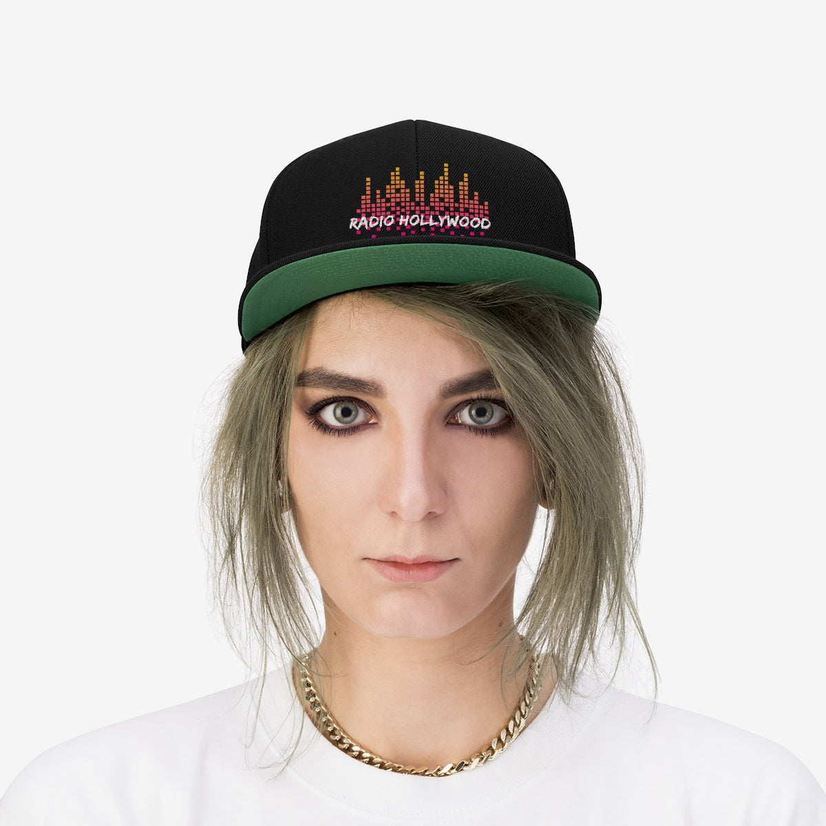 Radio Hollywood - Unisex Flat Bill Hat