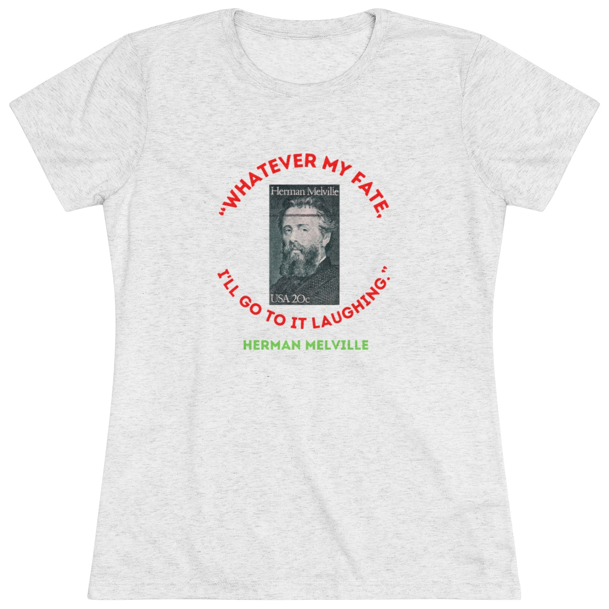 Melville Quote (1851) - Women's Triblend Tee