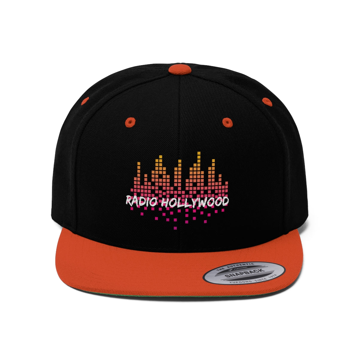 Radio Hollywood - Unisex Flat Bill Hat