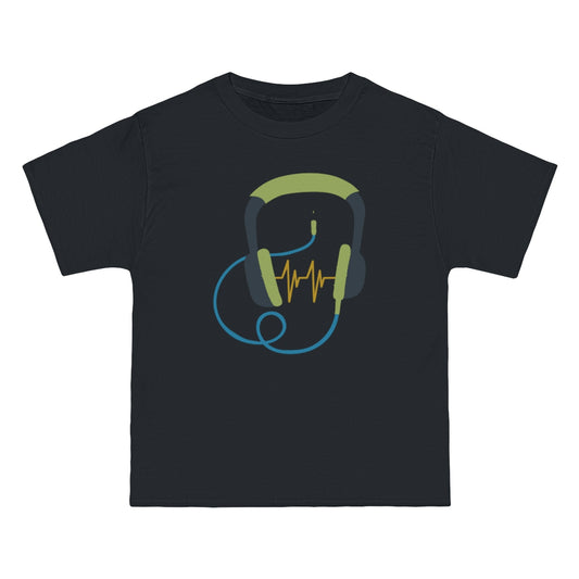 Headphones -Beefy-T®  Short-Sleeve T-Shirt