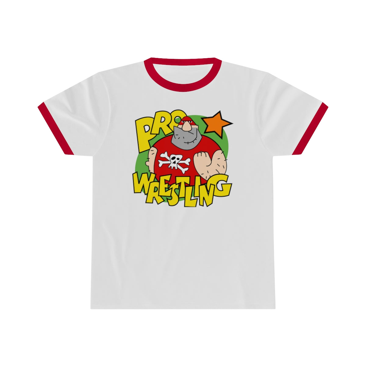 Pro Wrestling - Unisex Ringer Tee