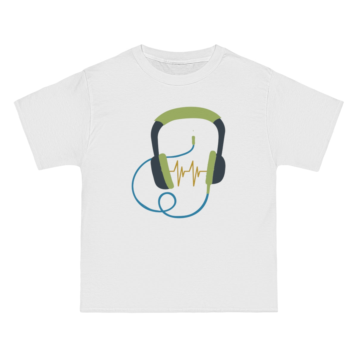 Headphones -Beefy-T®  Short-Sleeve T-Shirt