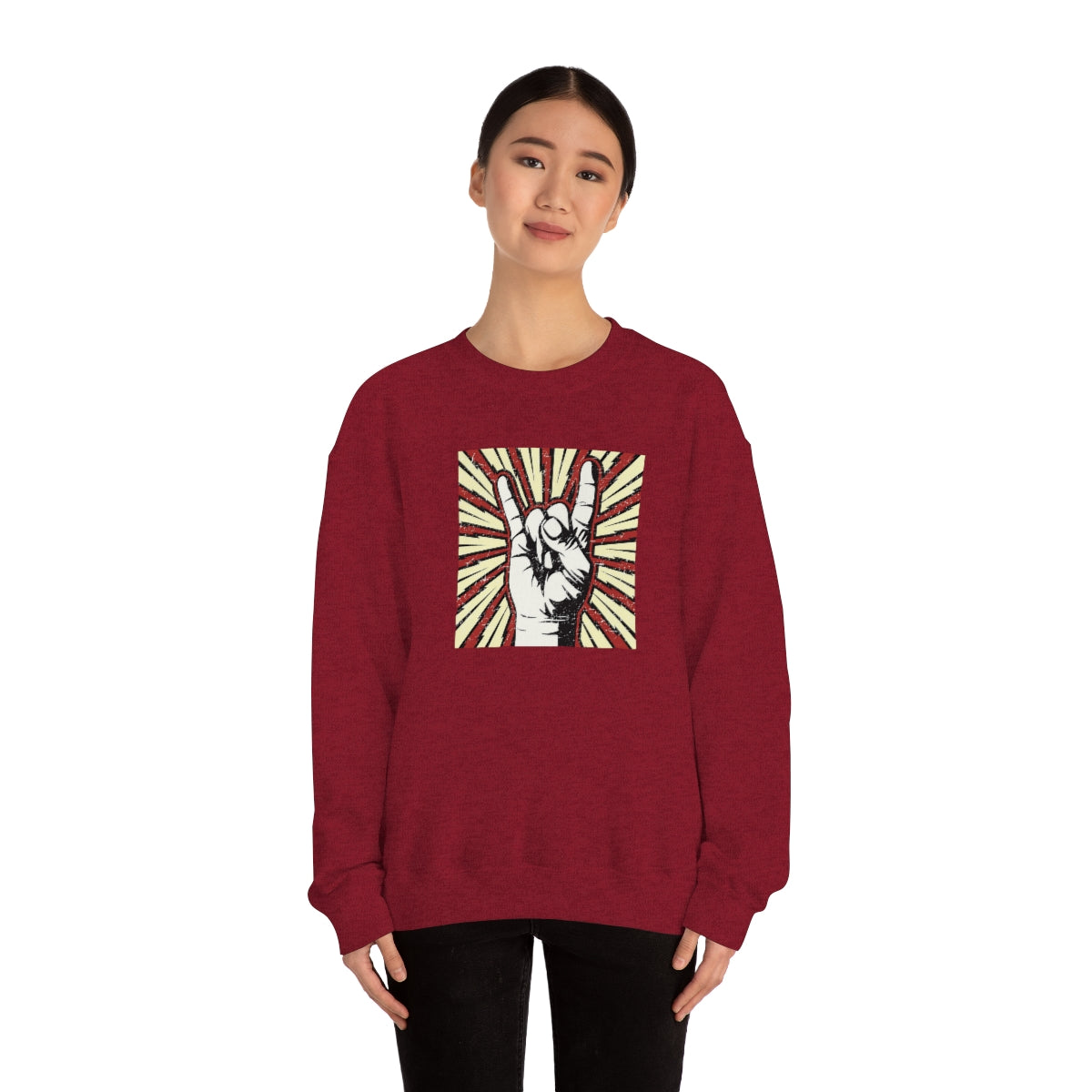 Rock! - Unisex Heavy Blend™ Crewneck Sweatshirt