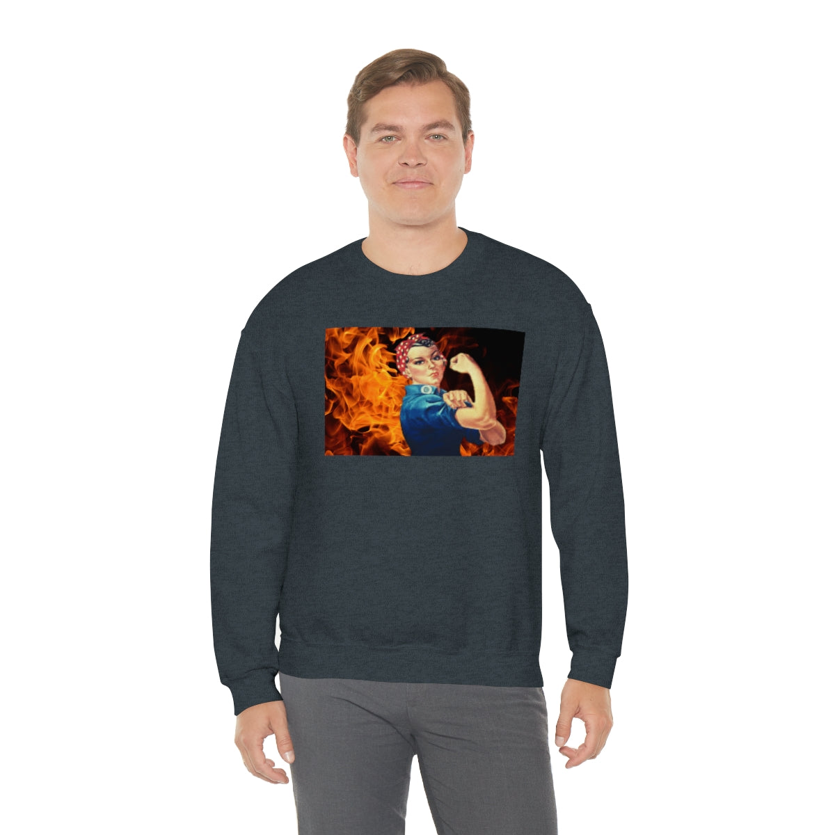 "Rosie" - Unisex Heavy Blend™ Crewneck Sweatshirt