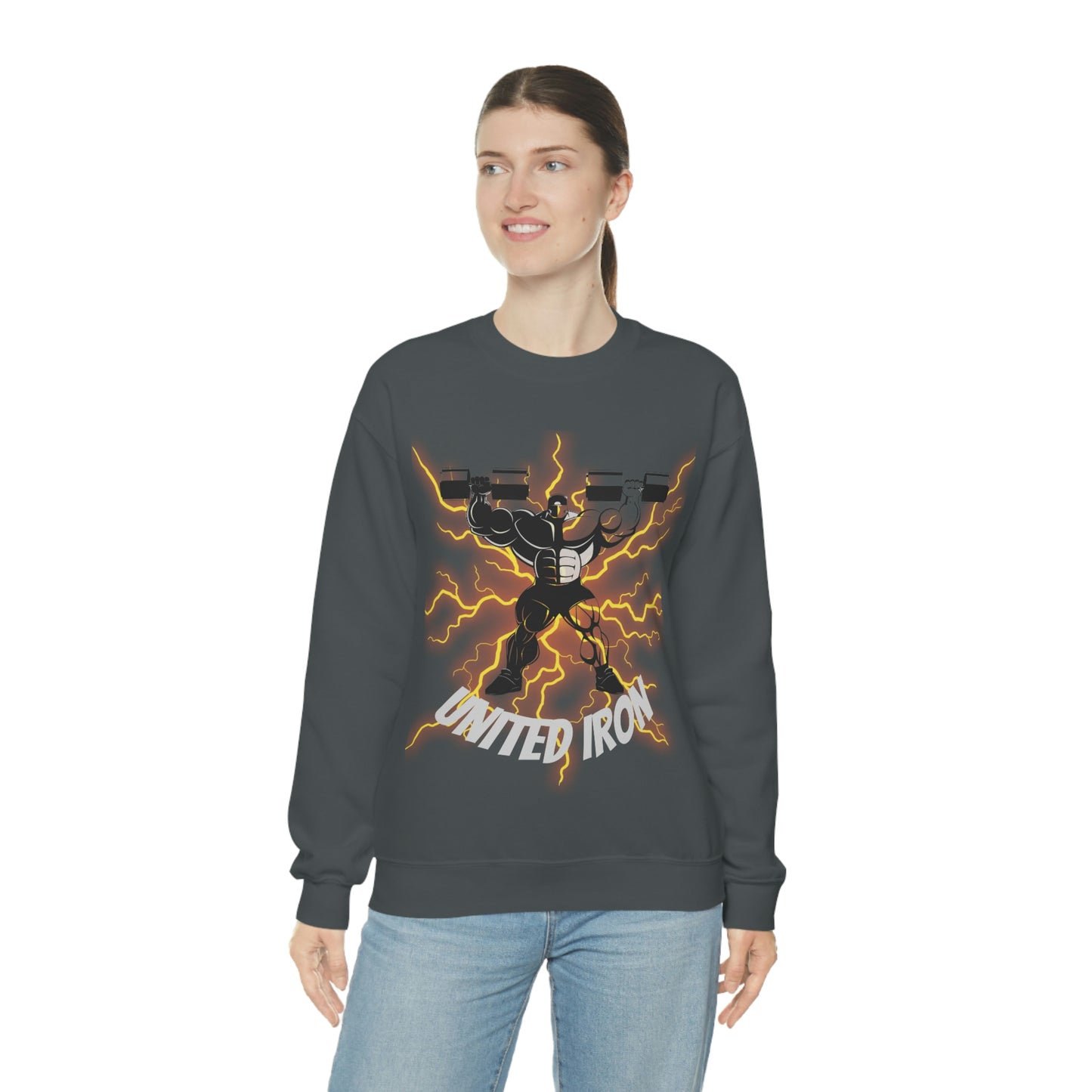 United Iron - Unisex Heavy Blend™ Crewneck Sweatshirt