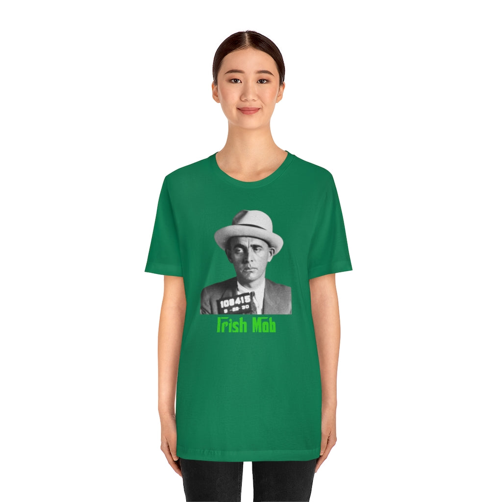 Happy Saint Patrick's Day the Mob-Swag Way! - Unisex Jersey Short Sleeve Tee