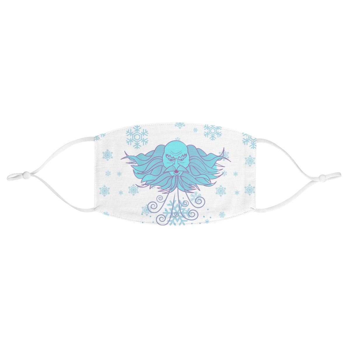 Old Man Winter - Fabric Face Mask