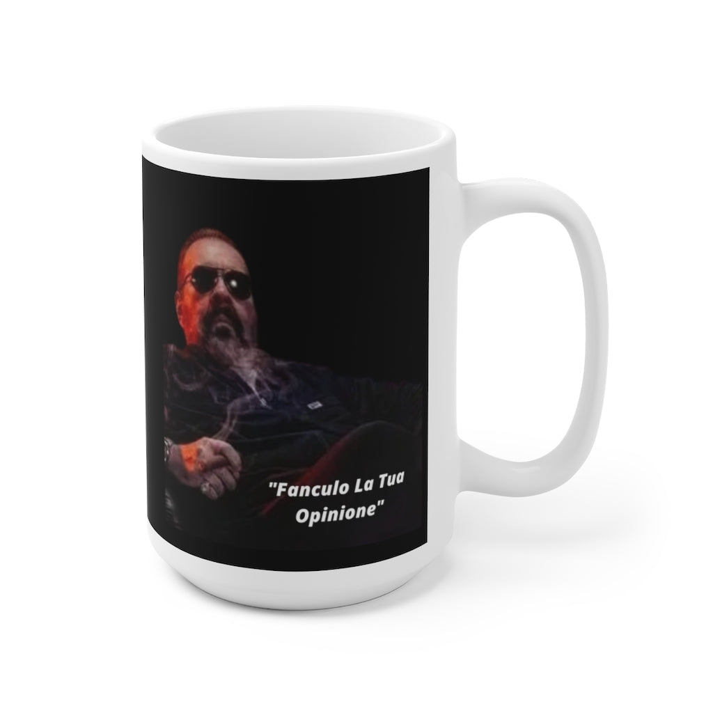 "Fanculo La Tua Opinione (Fu*k Your Opinion) Ceramic Mug 15oz