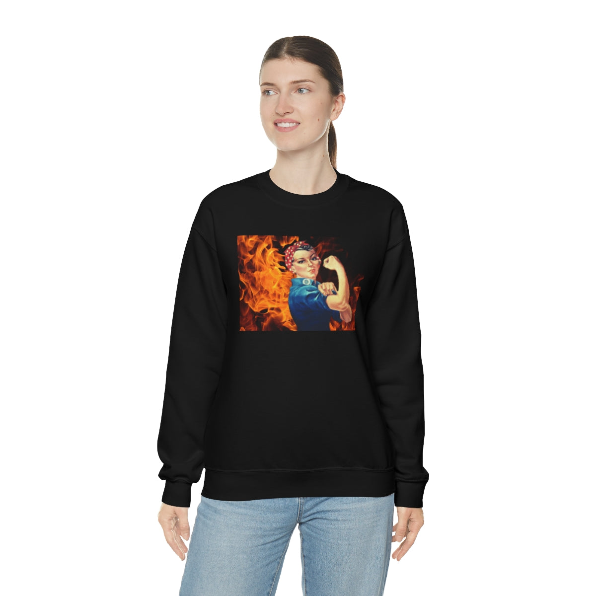 "Rosie" - Unisex Heavy Blend™ Crewneck Sweatshirt