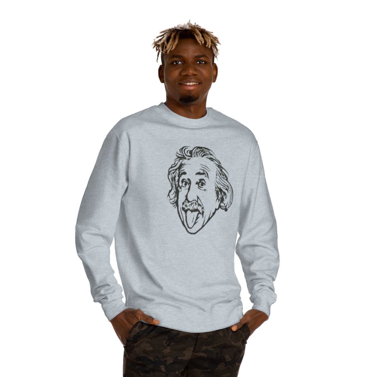 Einstein - Unisex Crew Neck Sweatshirt