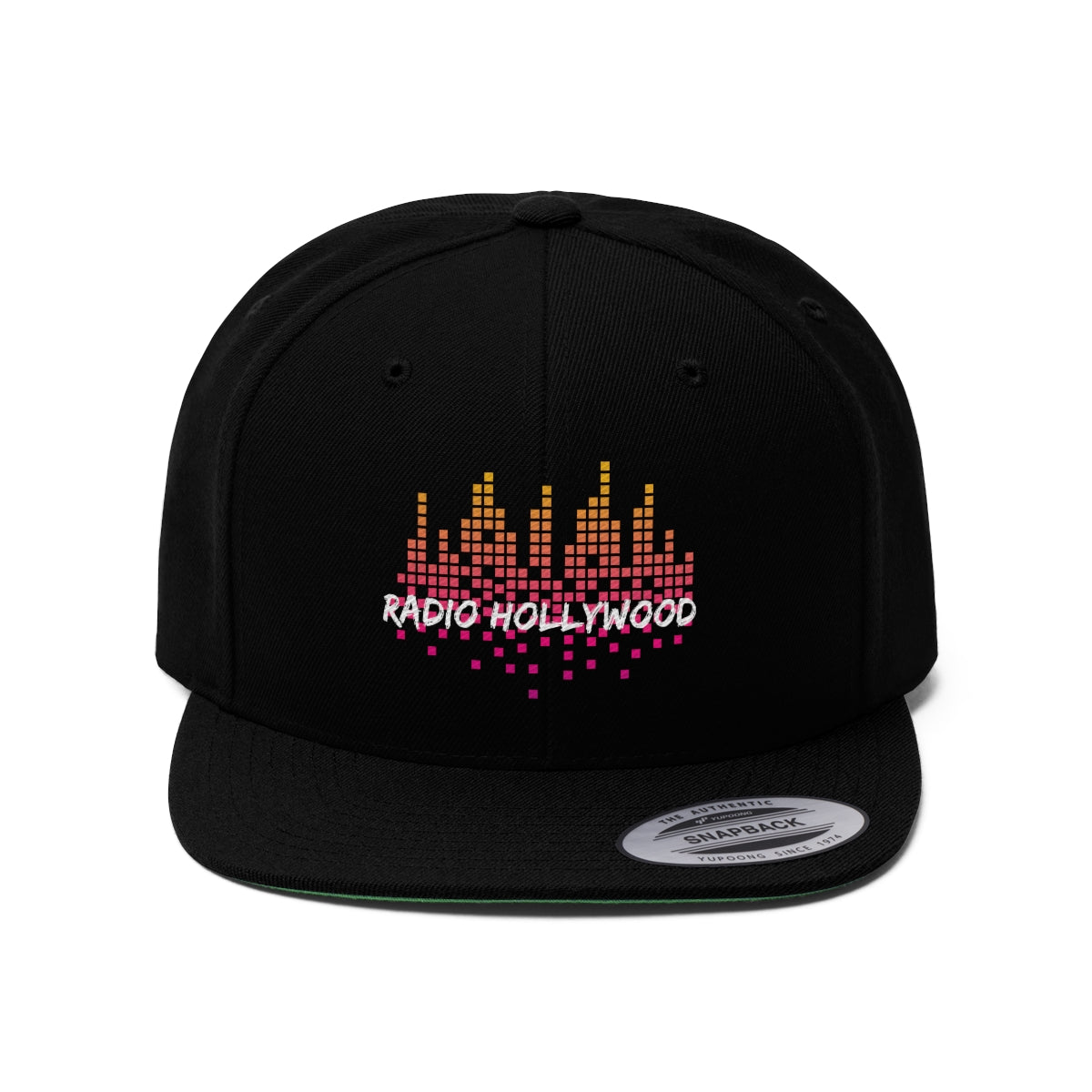 Radio Hollywood - Unisex Flat Bill Hat