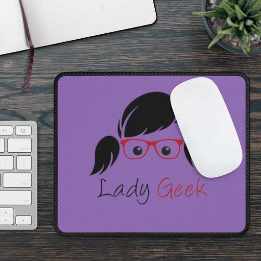 Lady Geek - Gaming Mouse Pad