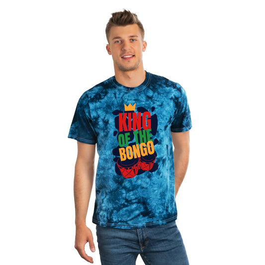 King Of The Bongo - Tie-Dye Tee, Crystal