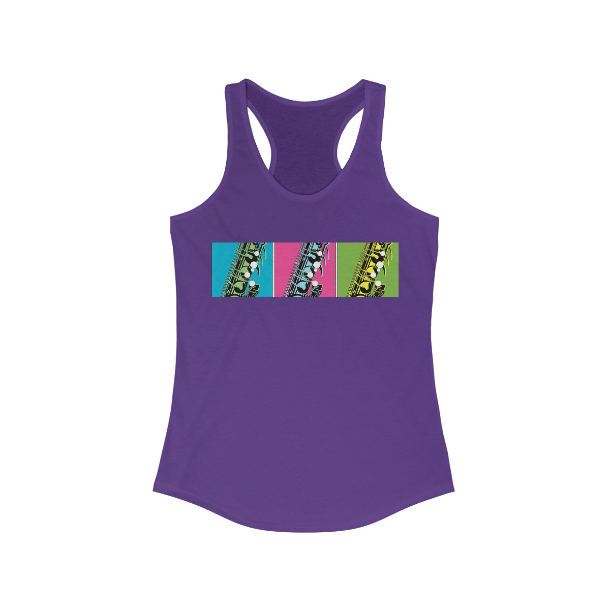 Sax - Women's Ideal Racerback Tank