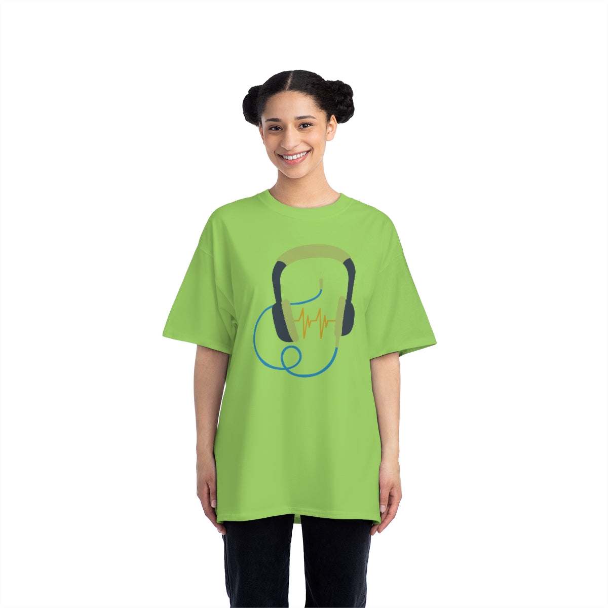 Headphones -Beefy-T®  Short-Sleeve T-Shirt